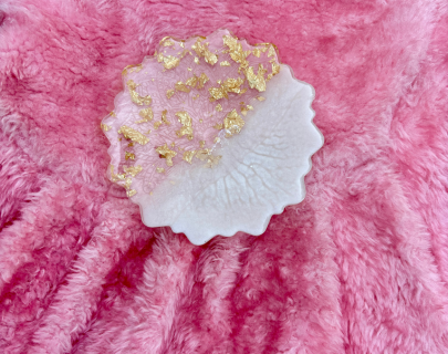 10 Inch Resin Pooja Thali Image 1